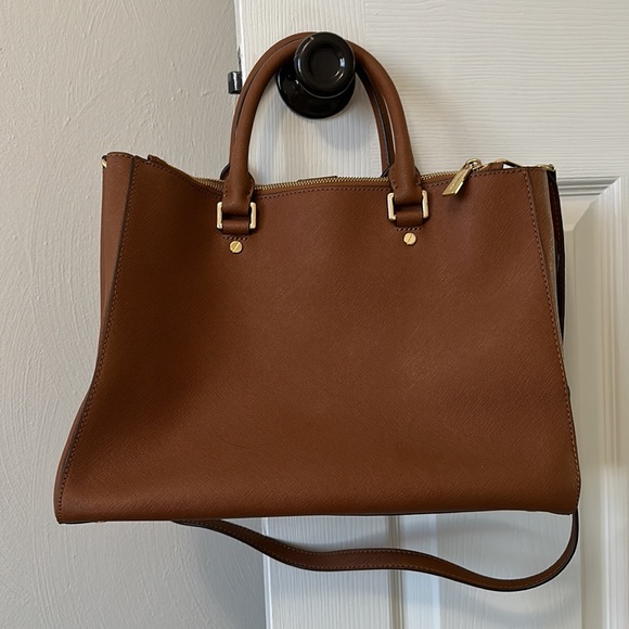 Brown Michael Kors travel / work tote - Picture 2 of 4